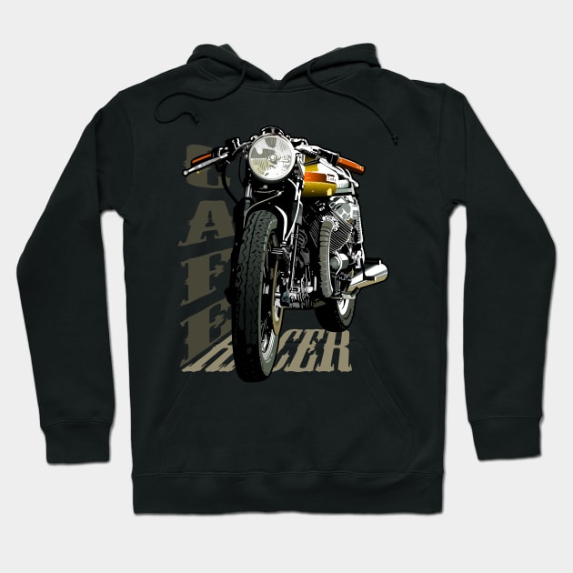 Cafe Racer Hoodie by Akira31